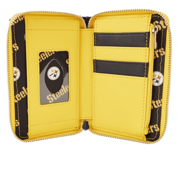 NWT STEELERS BACKPACK & WALLET - Picture 8 of 9